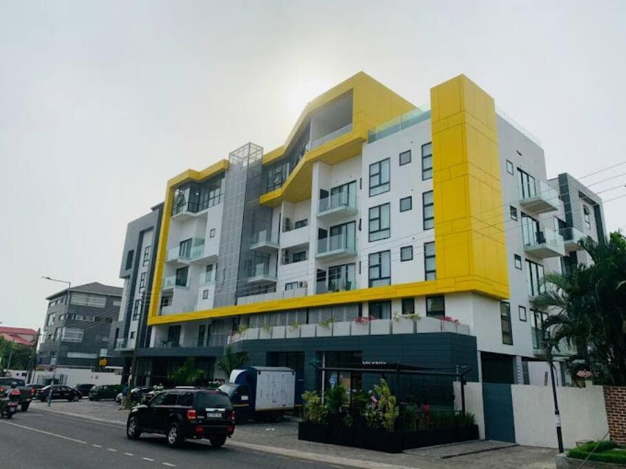 Luxury Labone Edge 2-Bedroom Apartment In Accra - Fivehills Homes 外观 照片